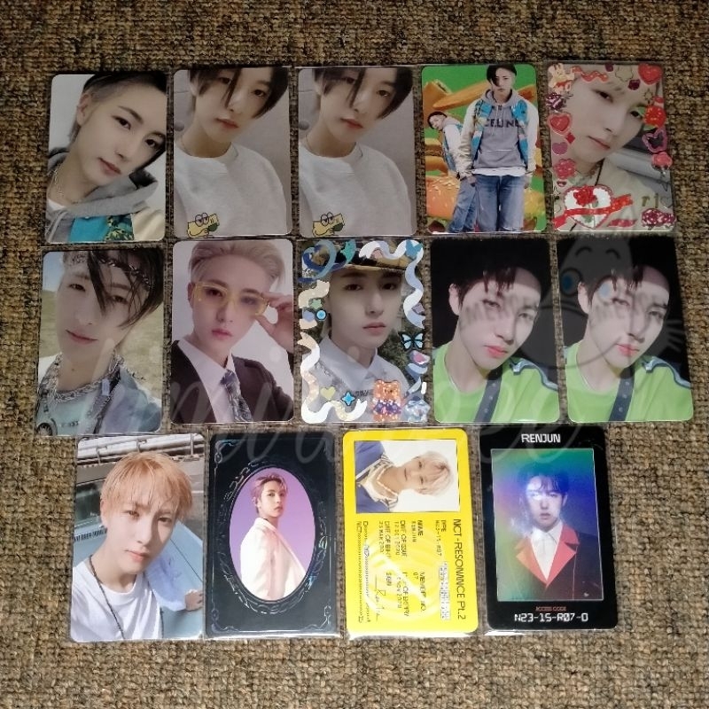 PC PHOTOCARD NCT DREAM RENJUN HOT SAUCE CRAZY CAFE 7 DREAM CLIP CARD HELLO FUTURE AGENT KIHNO EMPATH