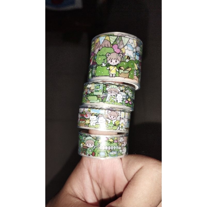 

tape roll stiker