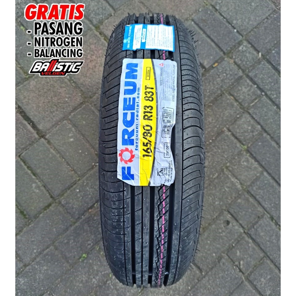 Ban FORCEUM ECOSA 165/80 R13 ban mobil tubles murah ring 13 165/80