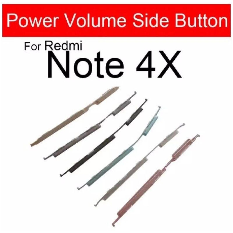 tombol on off volume redmi 4X