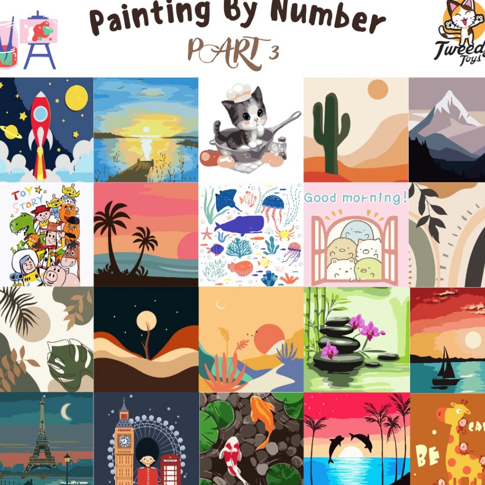 

Special Price TweedySub Paint By Number Children Canvas Painting Set Kanvas Lukis Anak Part 3 Order Now