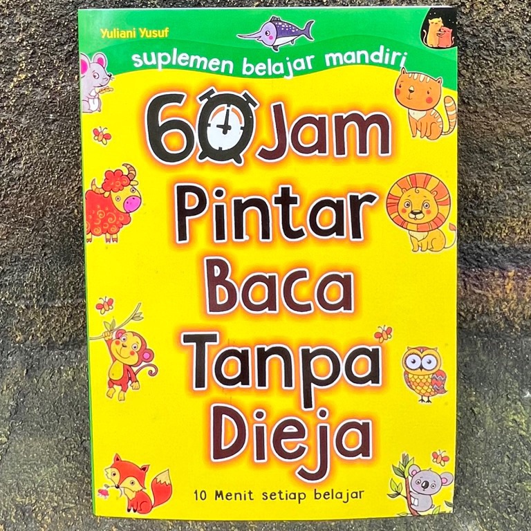 qvsj 43 6 JAM PINTAR BACA TANPA DIEJA  ORIGINAL  FULL COLOUR 9D