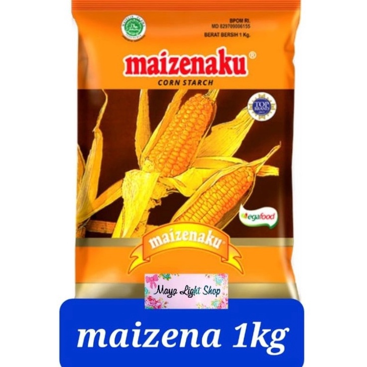 

PROMORK3F Maizena 1 kg 1kilo maizenaku termurah tepung maizena maize premium quality maizenaku corn starch halal murah tepung kue kering tepung serbaguna tepung maizena cookies Termurah di