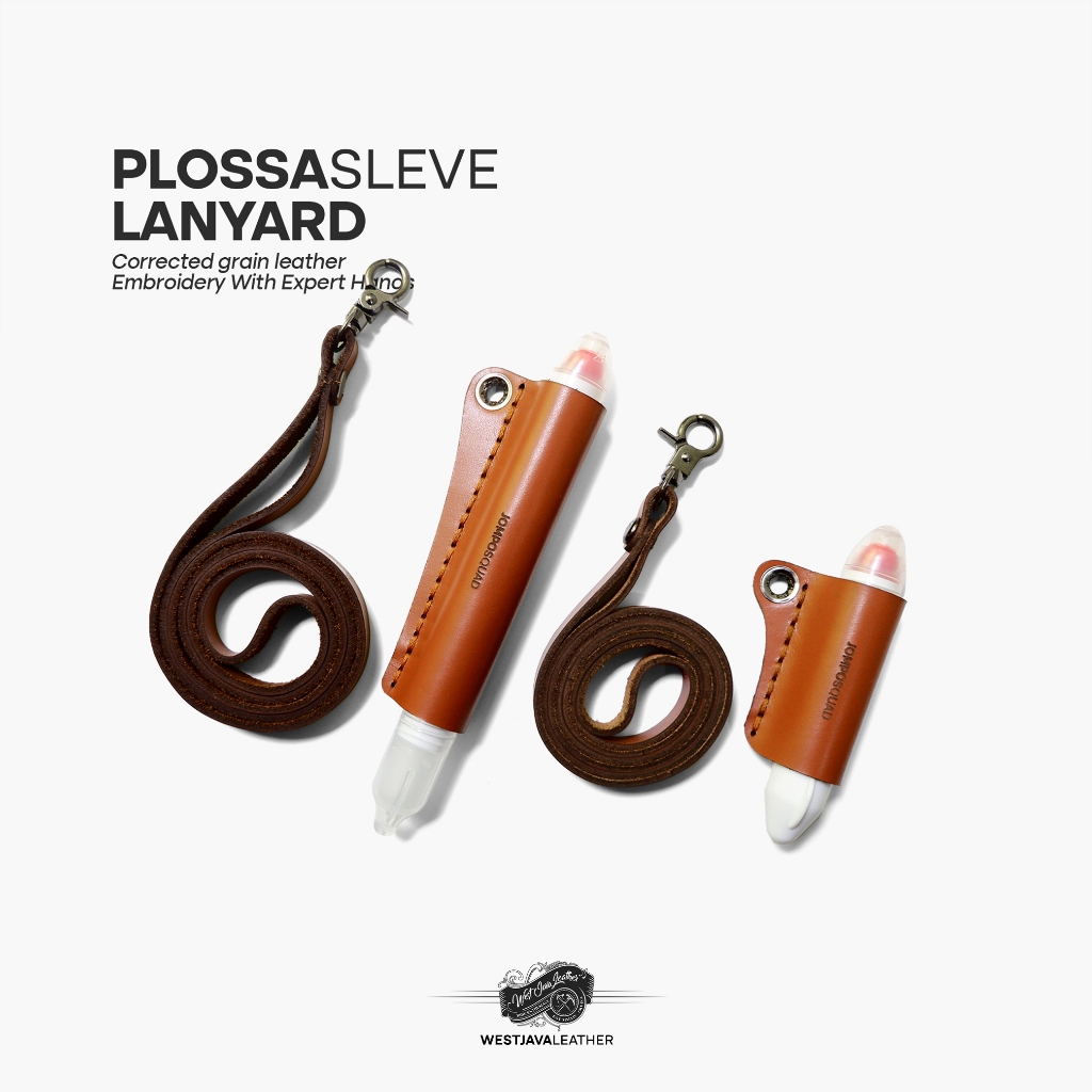 

WJLR x Plossa Sleeve Lanyard Leather Minyak Angin Aromatherapy Jompo Squad