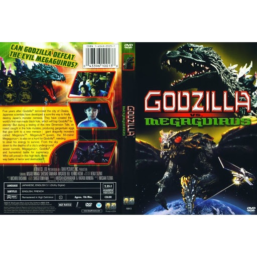 DVD Godzilla Vs. Megaguirus (2000)