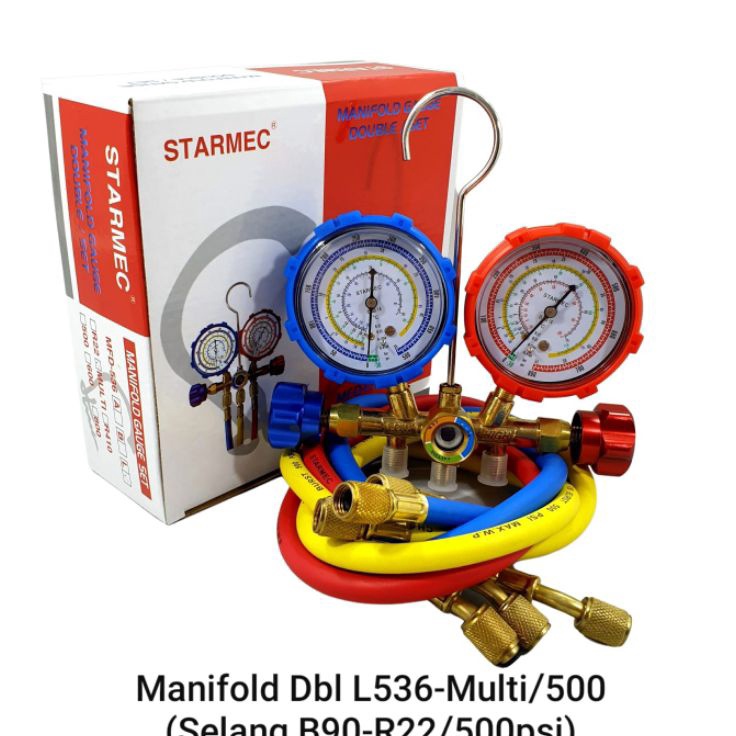 LK MANIFOLD DOUBLE STARMEC GAGANG BESI
