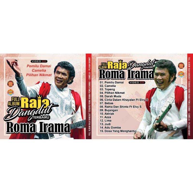 Kaset VCD Lagu Dangdut Full Album Rhoma Irama Terbaru