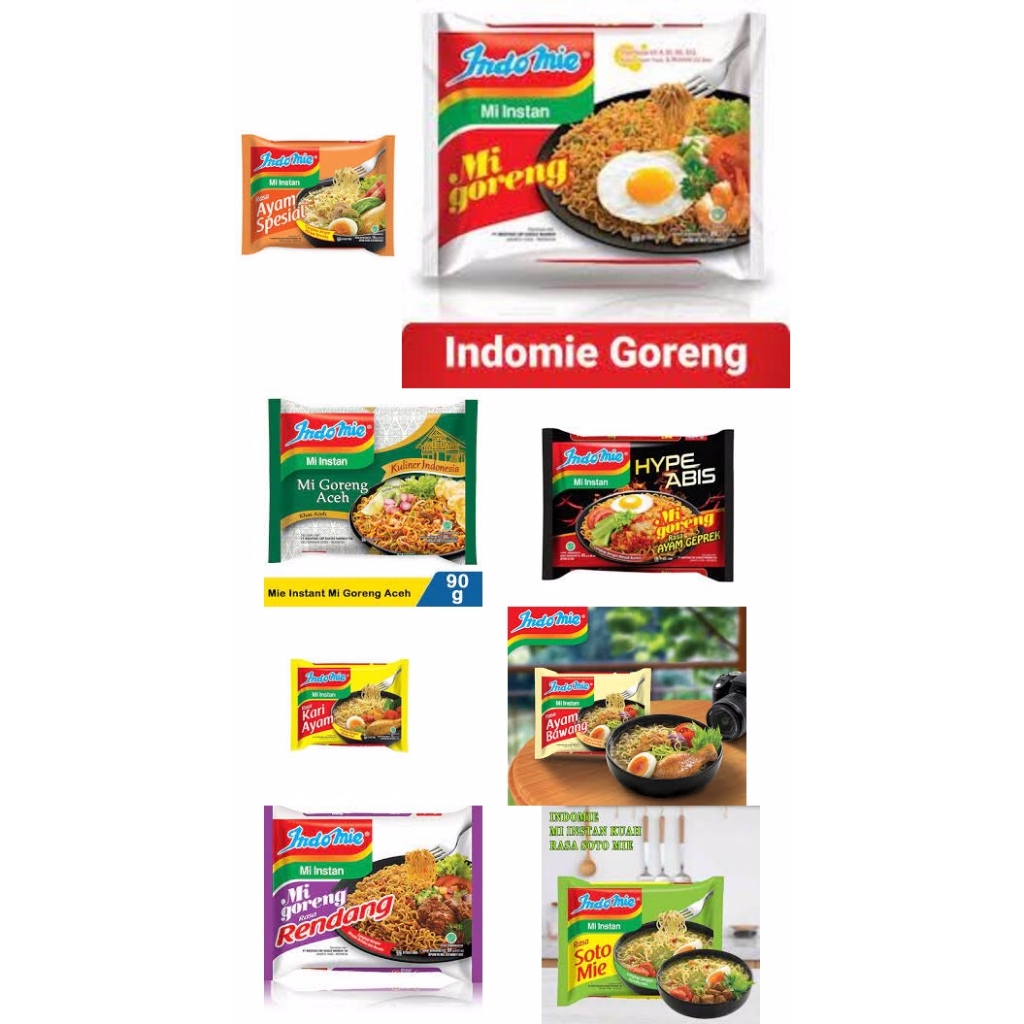 

Mie Instan Murah Per Dus Bisa Di Mix Indomie Isi 40 pcs