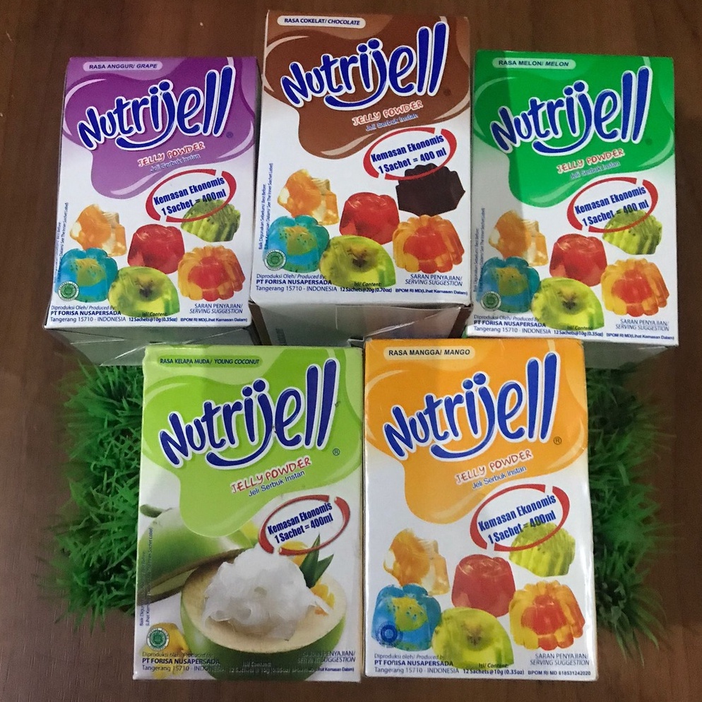 

Banting Harga 1 KOTAK 1 PAK NUTRIJELL COKLAT MELON MANGGA KELAPA MUDA ANGGUR ISI 12 PCS 178