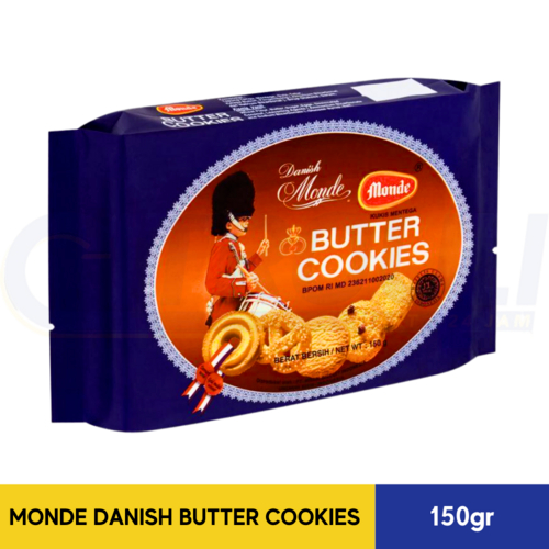 

MONDE DANISH BUTTER COOKIES 150gr