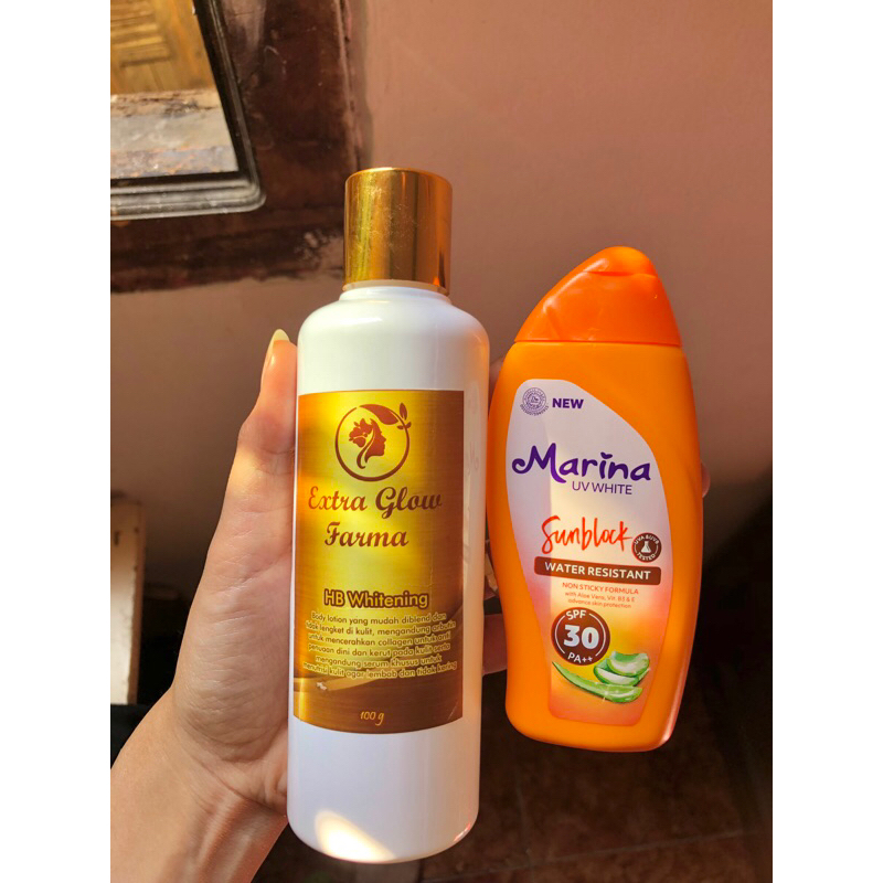 HB extraglow farma & Toner exfo