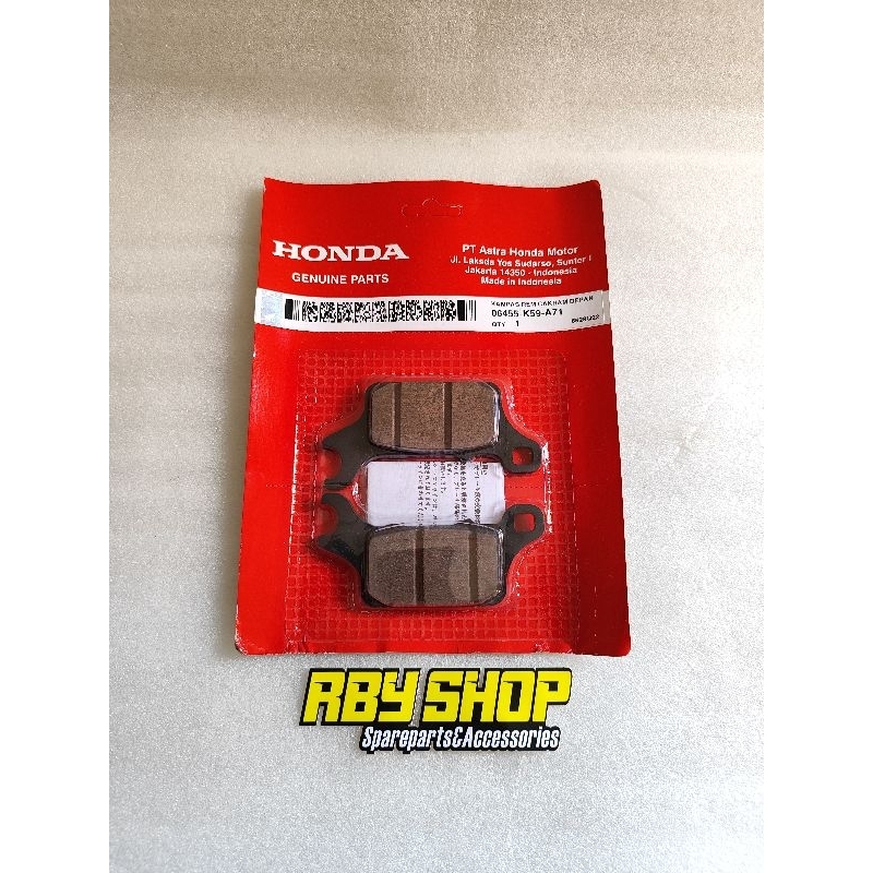 Kampas Rem Depan New Vario 125 150 Kaliper Tokico Original Honda
