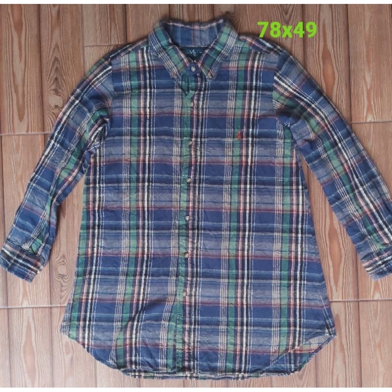 kemeja Flanel Ralph Lauren second rare