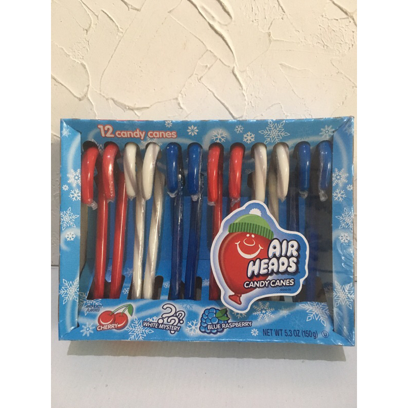 

CANDY CANES AIR HEADS 12 PCS