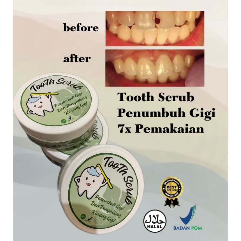 PEMUTIH GIGI DAN PENUMBUH GIGI AMPUH BPOM