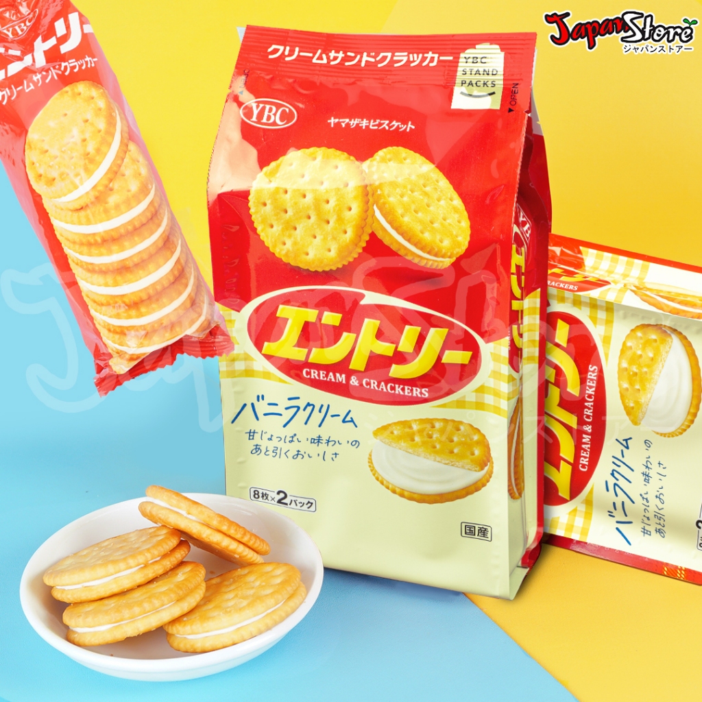 

YBC Entry Vanilla Cream Sandwich Crackers [2 Mini Pack]