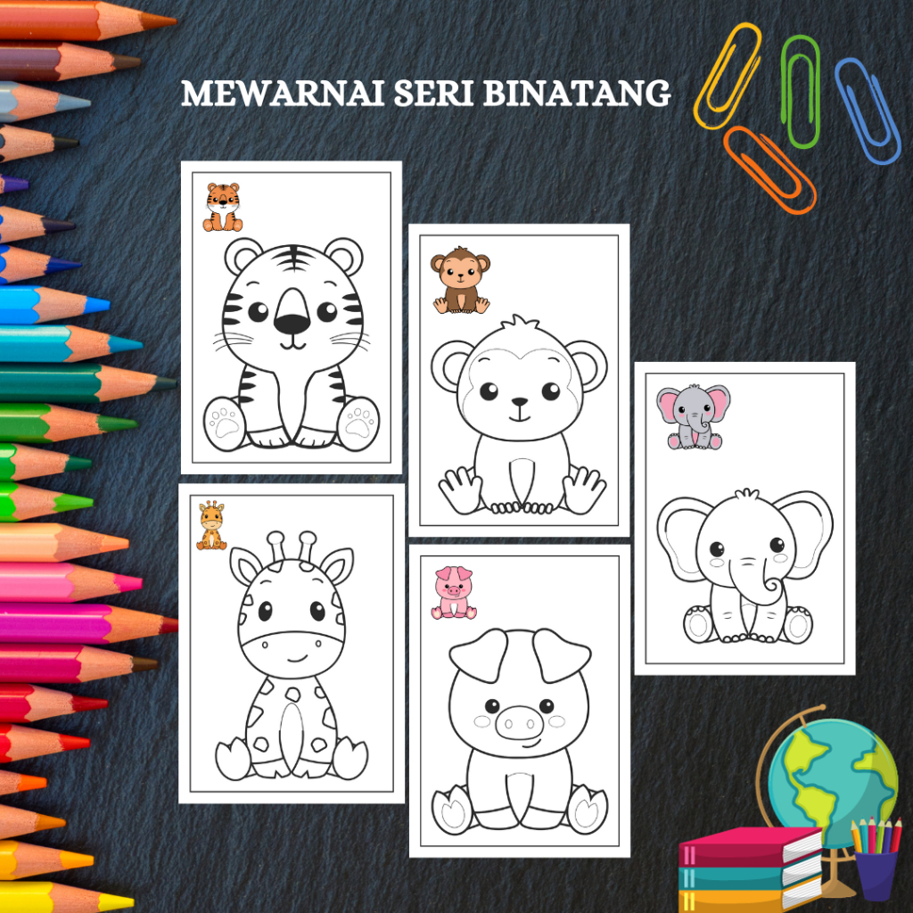 

MEWARNAI SERI BINATANG