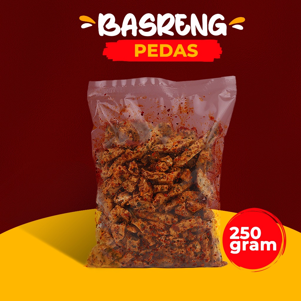 

Basreng Pedas daun jeruk 250 Gram