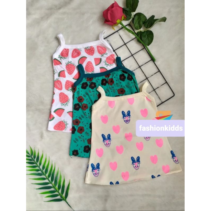 3 PCS DASTER DRESS SEKSI ANAK PREMPUAN 0-2 TAHUN