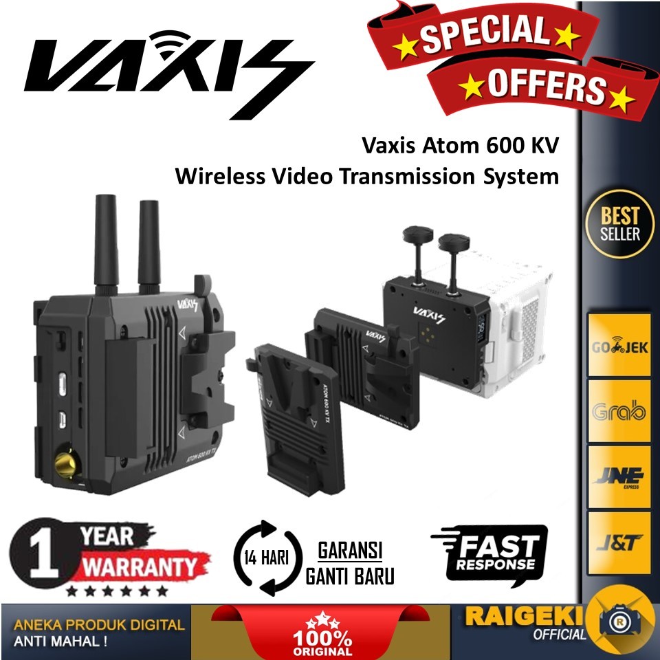 Vaxis atom 600 hdmi wireless video transmisson system 1080p