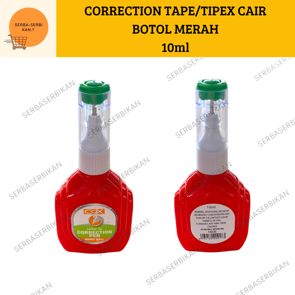 

TIPE X CAIR CORRECTION TAPE MURAH