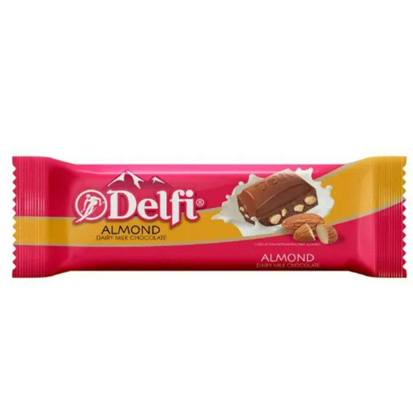 

Delfi Dairy Milk Chocolate Almond 40 g