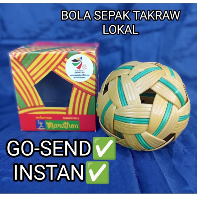 BOLA TAKRAW TAKRAU PLASTIK MURAH Bola takraw lokal
