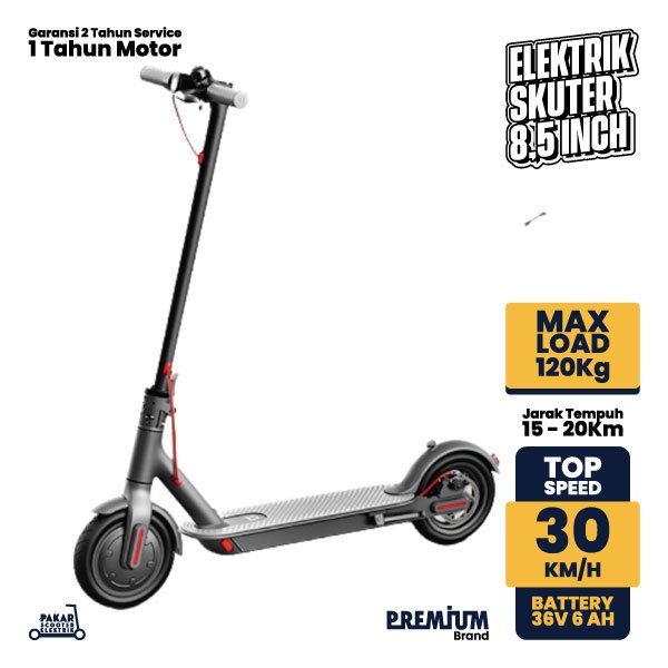 JUAL SKUTER LISTRIK 8,5" I SKUTER LISTRIK DEWASA I BAN 8,5" I GARANSI 2 TAHUN SERVICE I GARANSI 1 TA