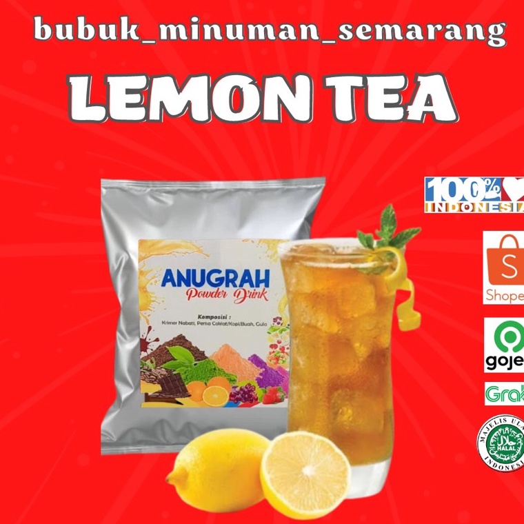 

otwn 9 Bubuk Lemon tea Powder Lemon Tea 1kg GJQ