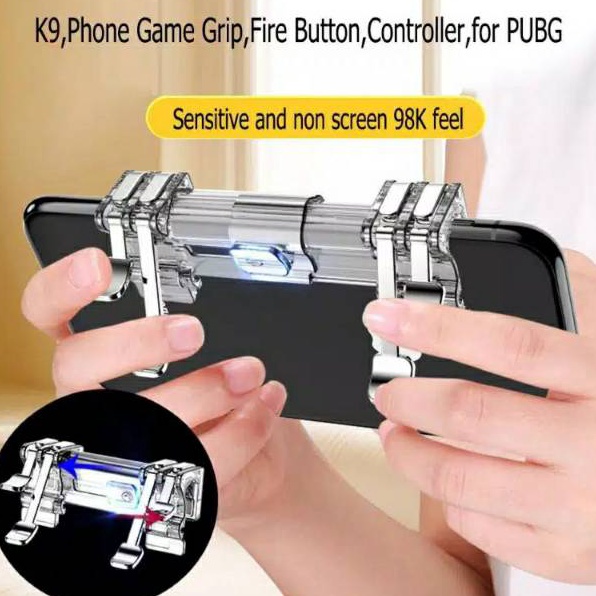 mu Gamepad Controller Tombol Bidik Tembak L1R1 untuk Permainan Ponsel FPS