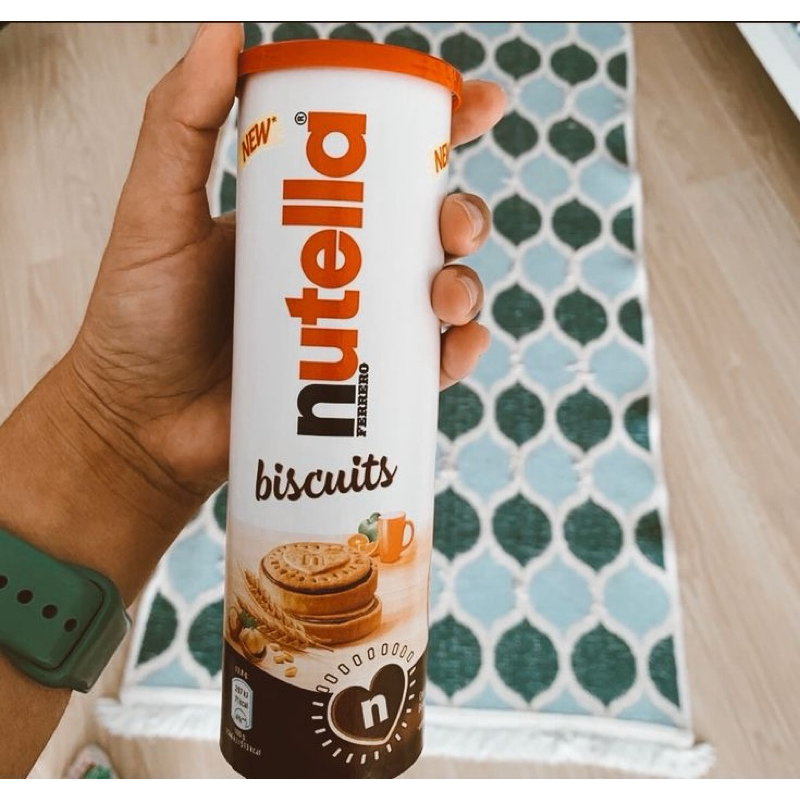 

Nutella biscuit tube 166g original arab (exp sept)