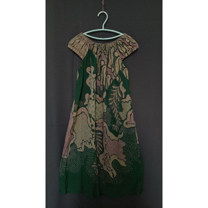Dress motif remaja kekinian daster batik baju rumahan
