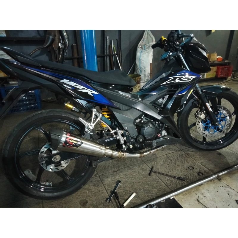 KNALPOT Creampie Original Jogja Motor Sonic Tipe CR1 Stainlees Original Jogja