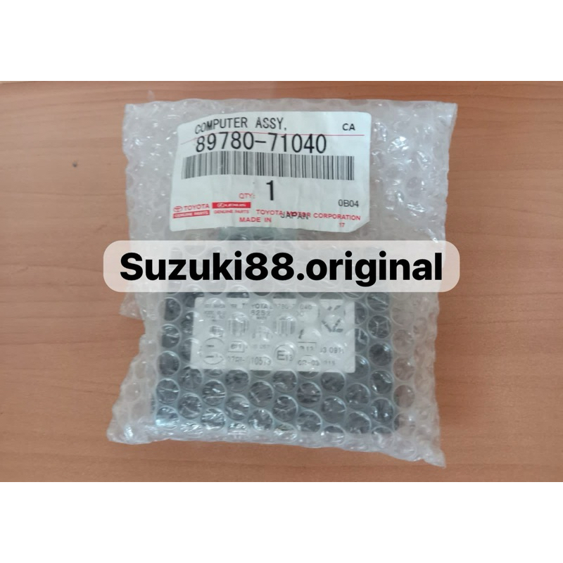 COMPUTER IMMOBILIZER ASSY 89780-71040 TOYOTA  HILUX (FORTUNER) 2KD ASLI 100%