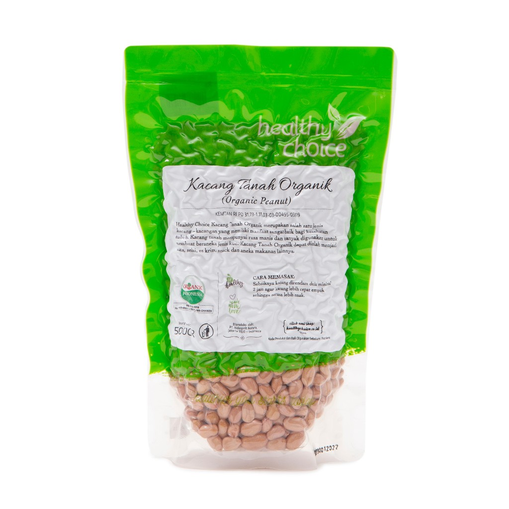 

Healthy Choice Kacang Tanah Organik 500 gr