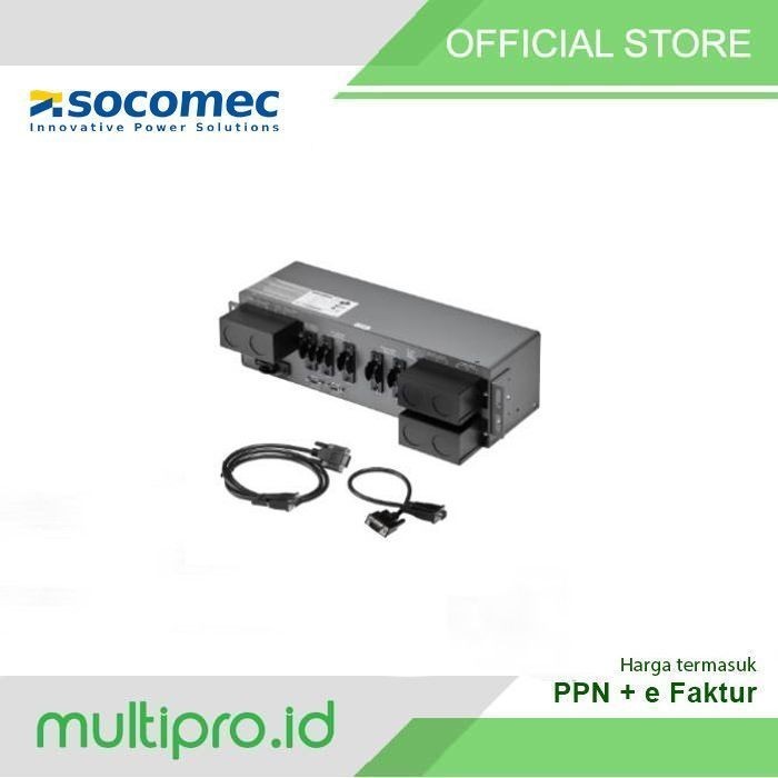 Socomec NeTYS RT Parallel 1+1 & Manual Bypass 5000-11000VA NRT3-OP-PMB