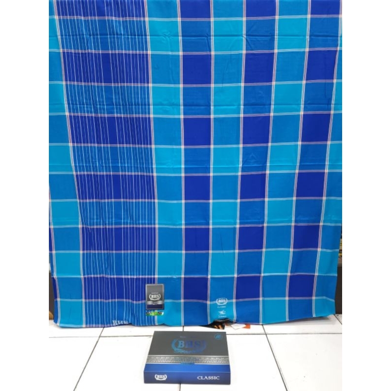 Sarung BHS Classic Mercerized Motif KBS Mix Silver