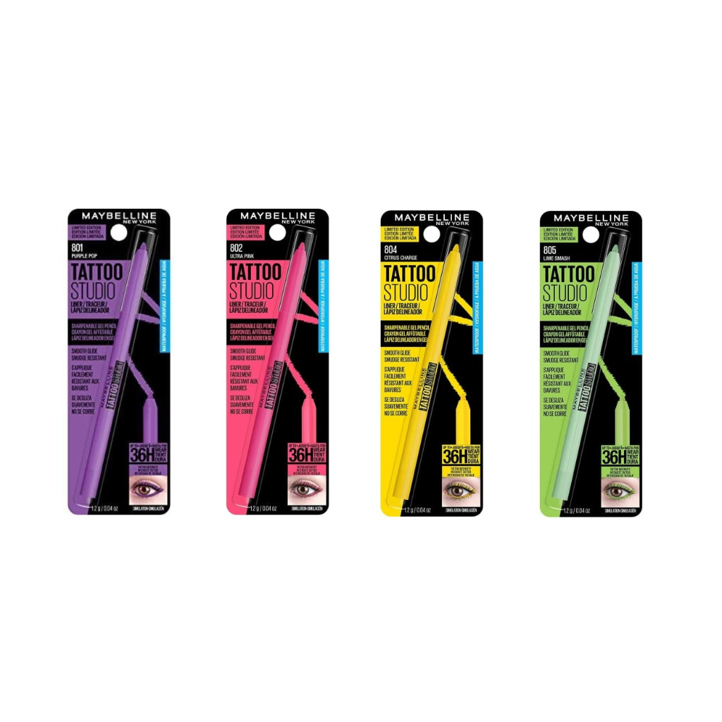 Maybelline Tattoo Studio Collection Sharpenable Gel Eyeliner Pencil