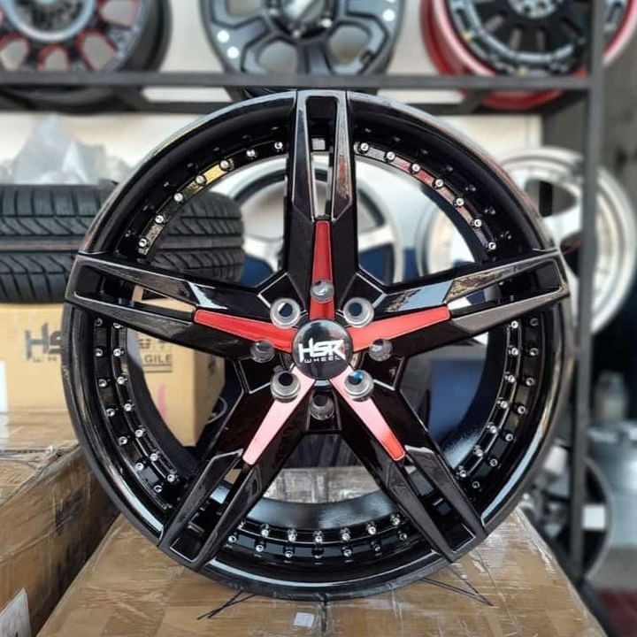 VELG HSR RING 17 TYPE KEUNIKAI H4X100 PALANG 5 TERLARIS LEBAR 75