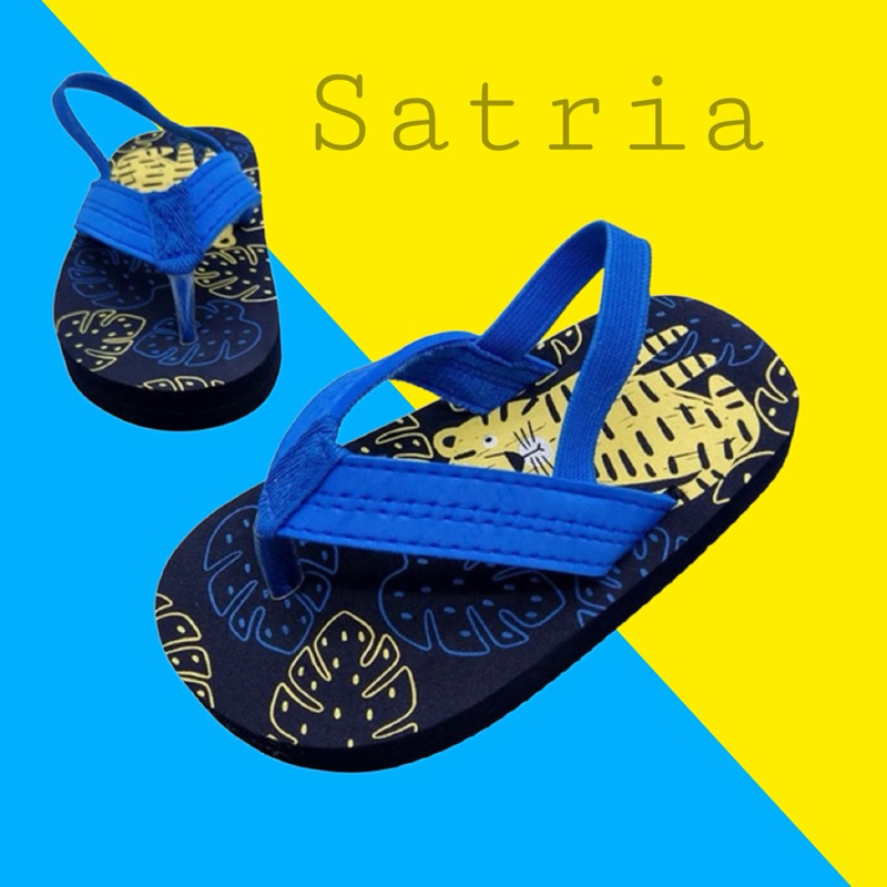 Sandal baby Anak cowok karakter macan/Sandal anak usia 2 tahun/grosir sandal anak