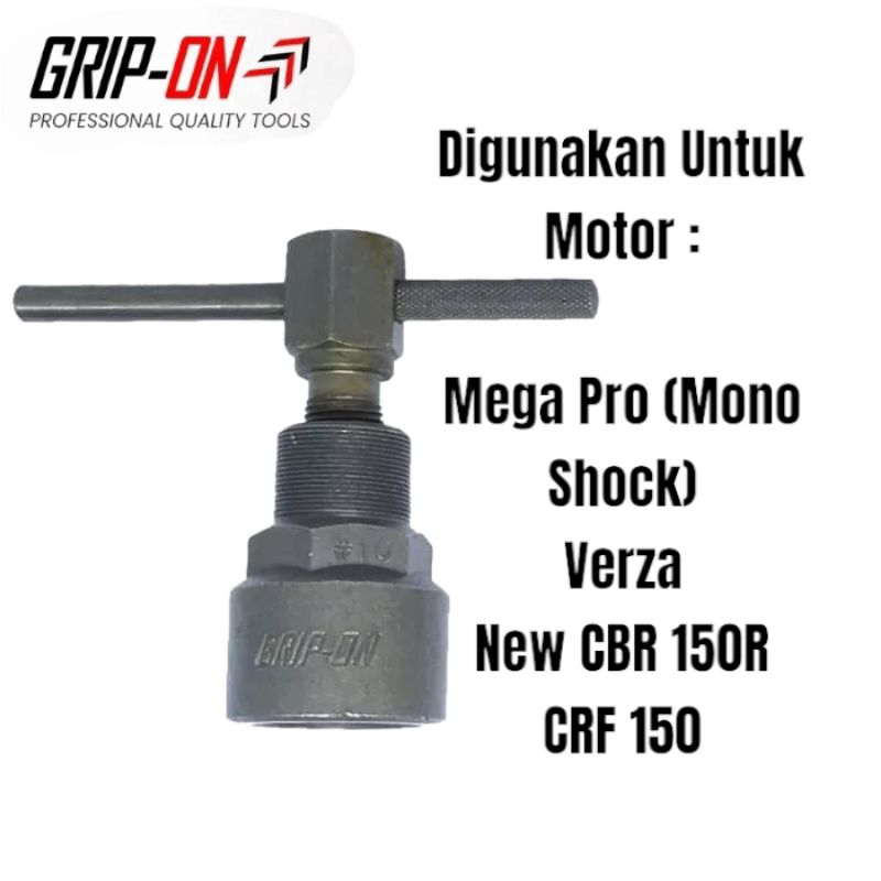 GRIP-ON Treker Magnet #10 Untuk Motor Honda : Mega Pro (Mono Shock), Verza, New CBR 150R, CRF 150 | 
