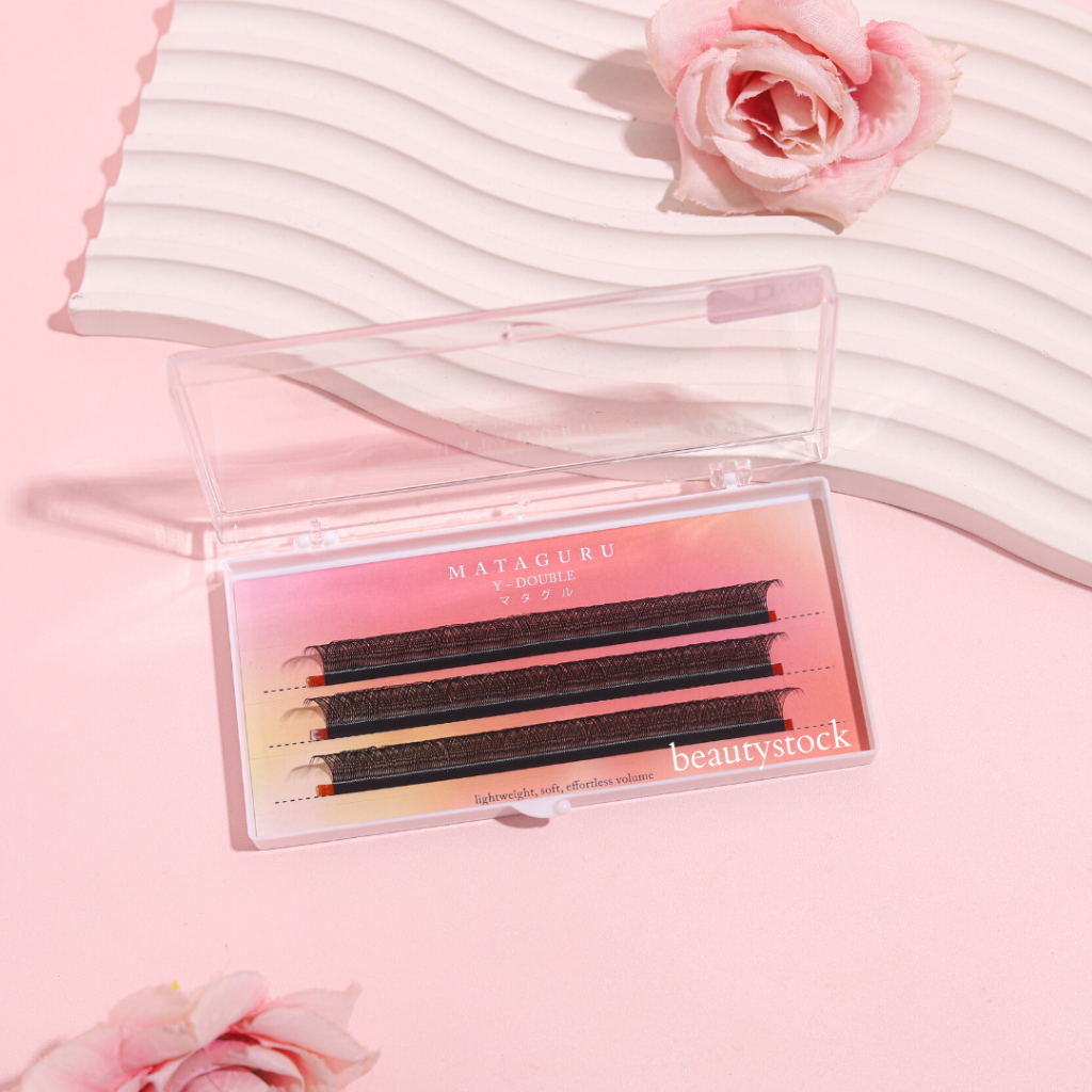 Mataguru Y Double Lashes Eyelash Extension/Tanam Bulumata Palsu