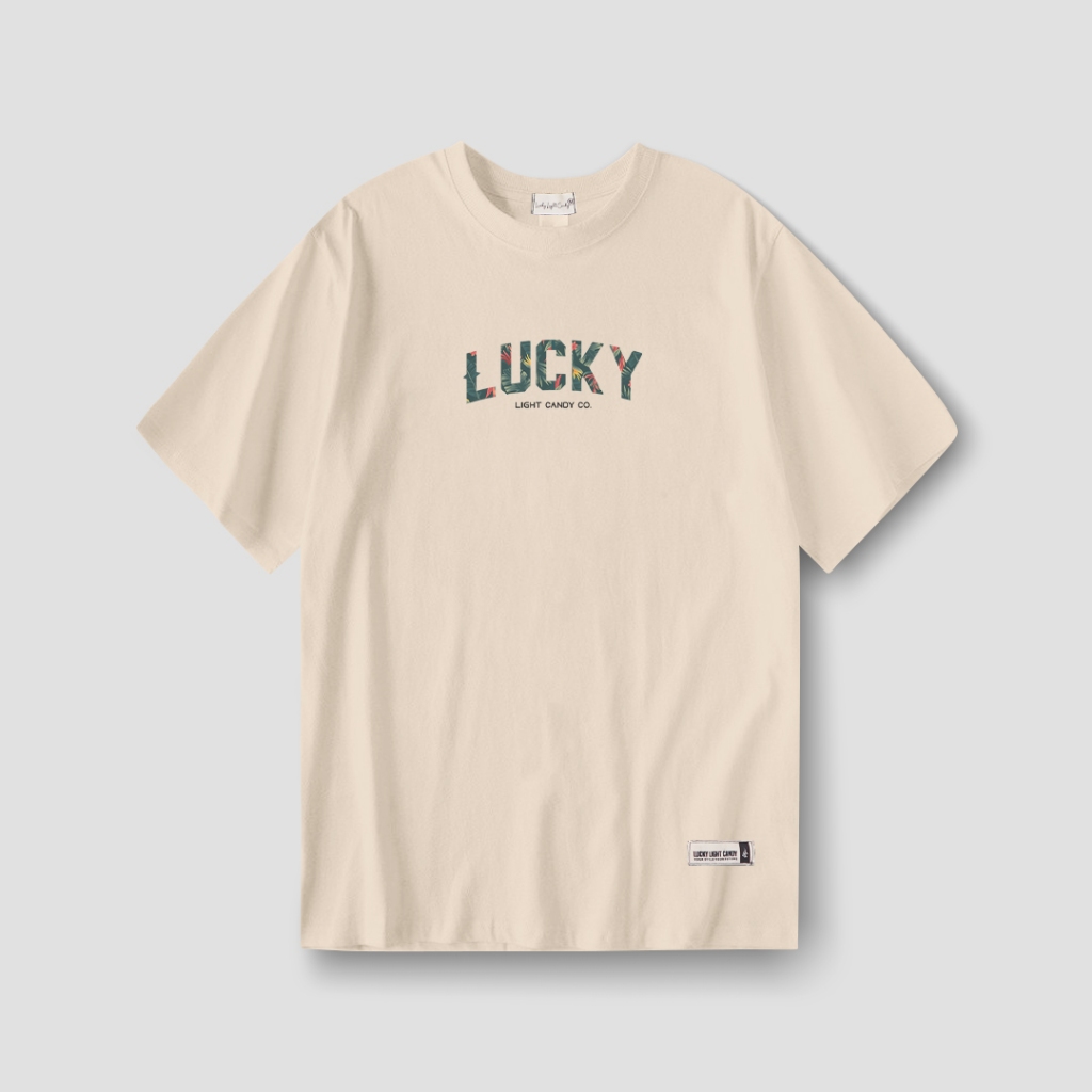 Lucky Light Candy - Lucky Pattern ( Sand / T-Shirt )