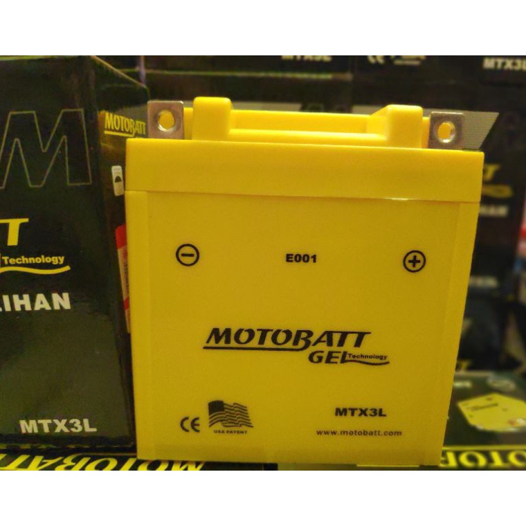 AKI KERING MOTOR RX KING NINJA R MOTOBATT MTX3L ORIGINAL