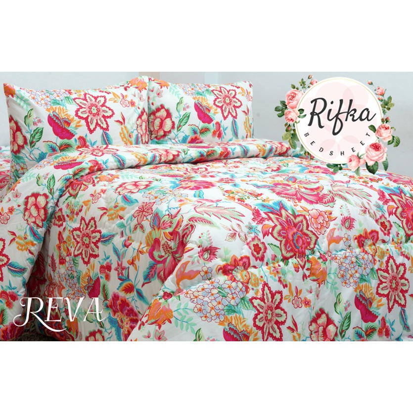 Seprai Rifka Bedsheet uk. 180x200 T30 & 120x200 T30