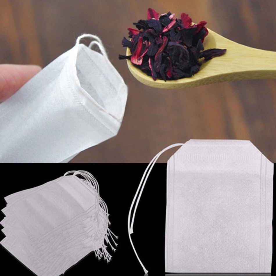 

TIPE QLT168 Kantong Teh Celup Kosong Teabag 1 PCS T11 White