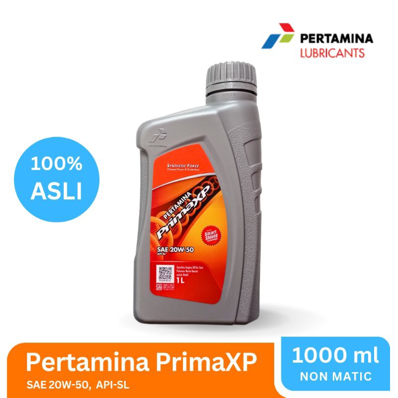Oli Motor Pertamina Prima XP 20W-50 (1 L)