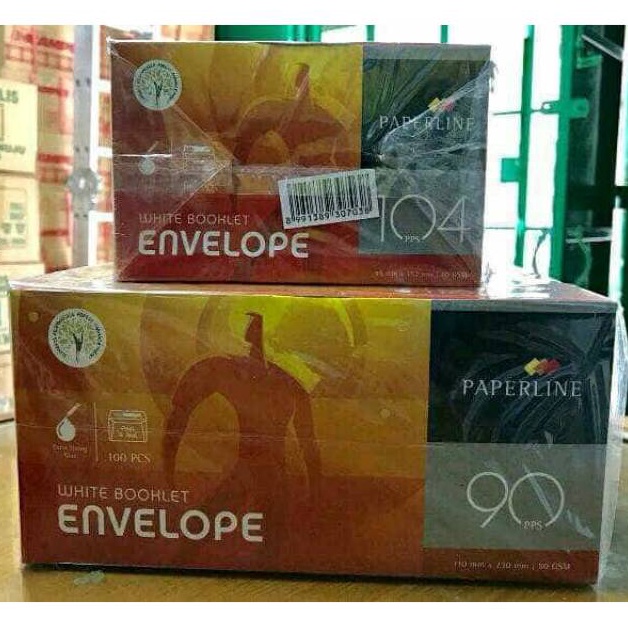 

Terlaris Amplop paperline 9 amplop putih paperline 8AY