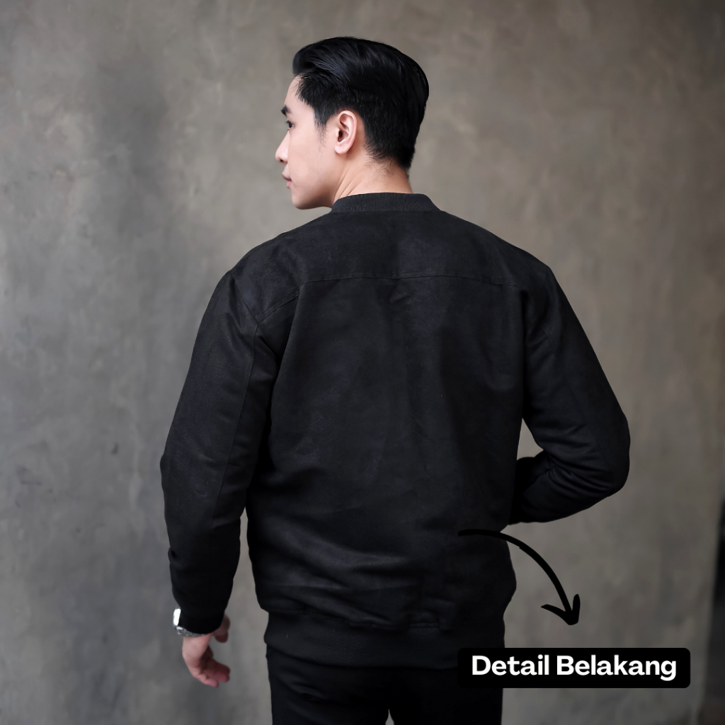 NEW PRODUCT DELIBRA JAKET BOMBER SUEDE MALVIN