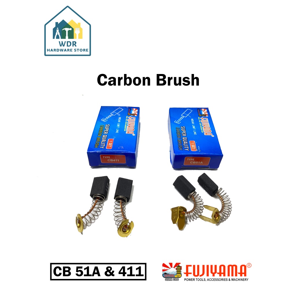 Carbon Brush "FUJIYAMA" 51 411 | Kul Sugu Slepan "FUJIYAMA"